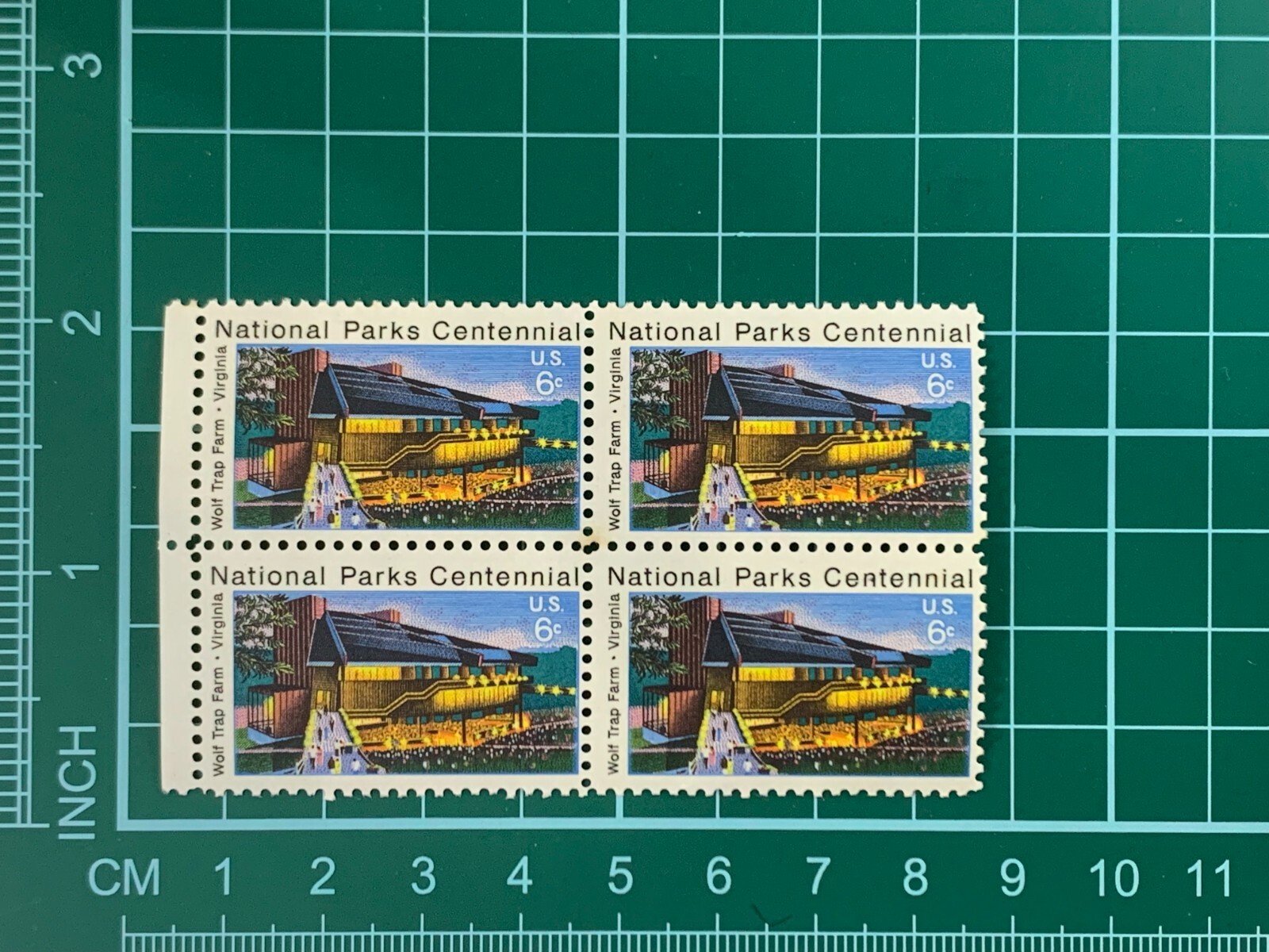 US Postage National Parks Centennial 6c Lot Stamps