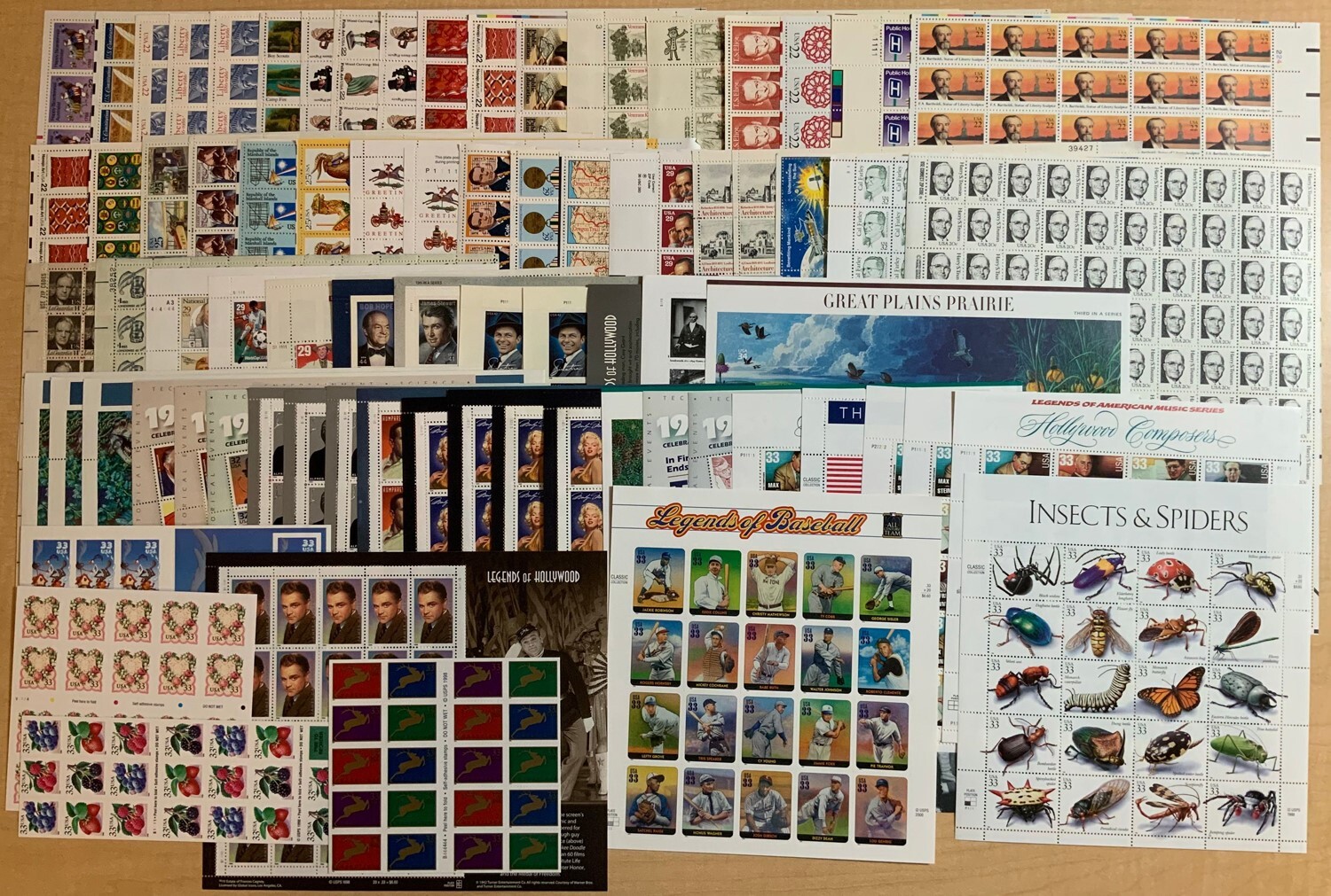 Mint Sheets Discount Postage Lot – Face Value $678.44 – Stuart Katz