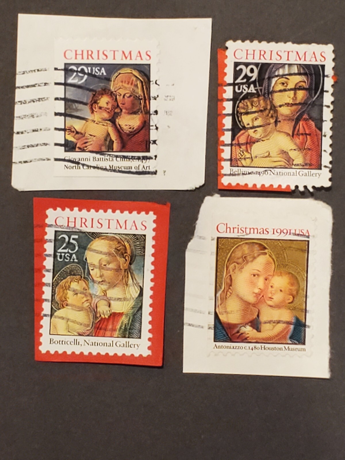 Museum and Gallery Christmas stamp collection