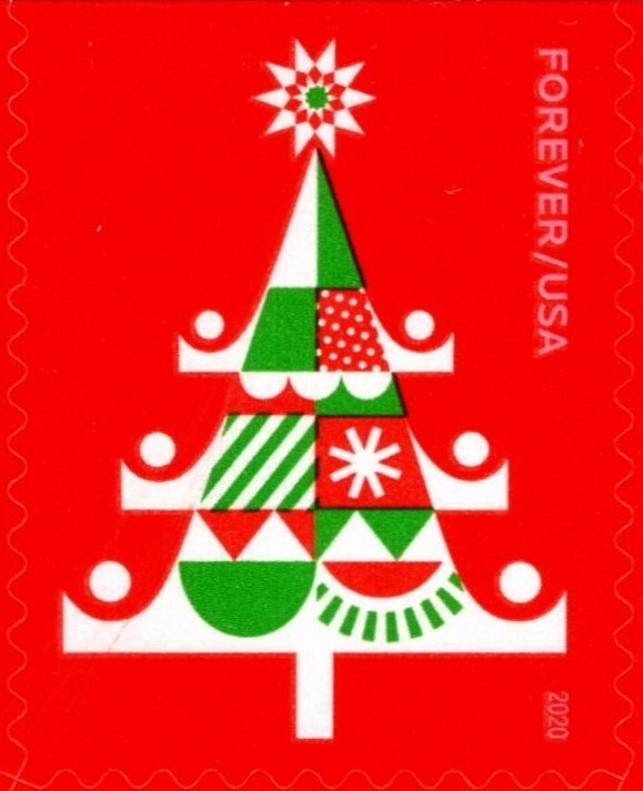 USA 2020 HOLIDAY DELIGHTS BEAUTIFUL 20 FOREVER STAMP BOOKLET SCOTT 5526-5529 MNH