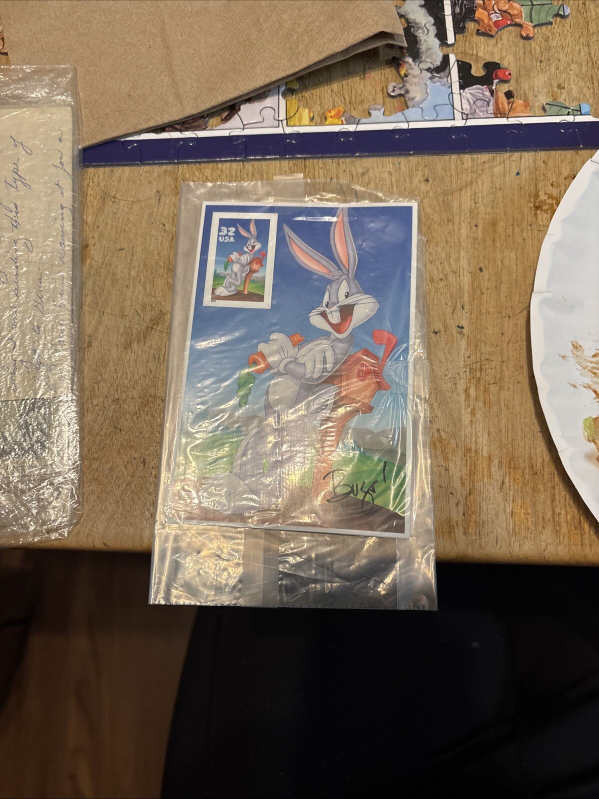 MINT USPS 1996 Bugs Bunny Stamp 32 Cent Stampers Club Looney Tunes Collectible