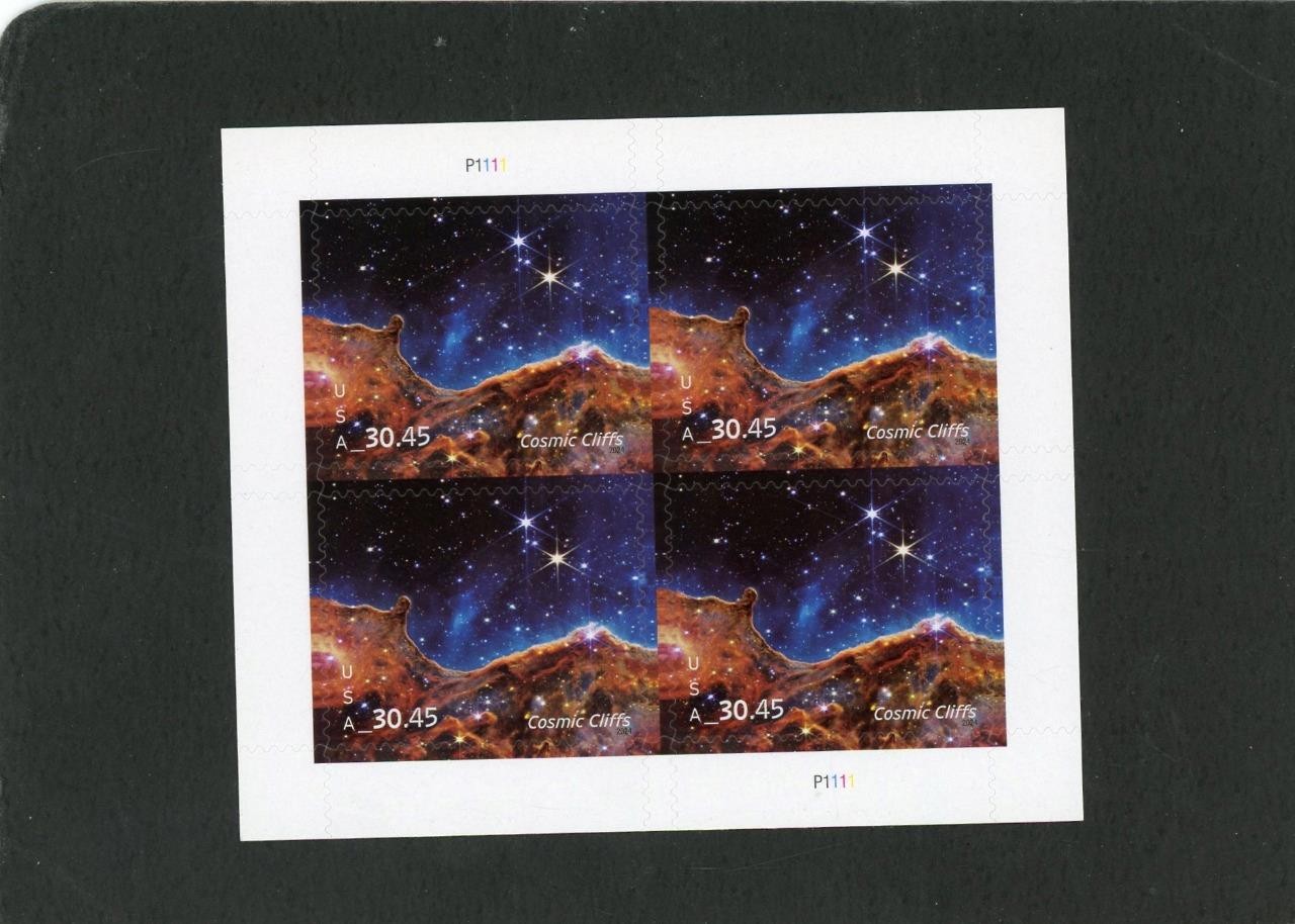 US Postage Hi-Val $30.45 Cosmic Cliffs Buy 45% Disc Free Shipping See Desc