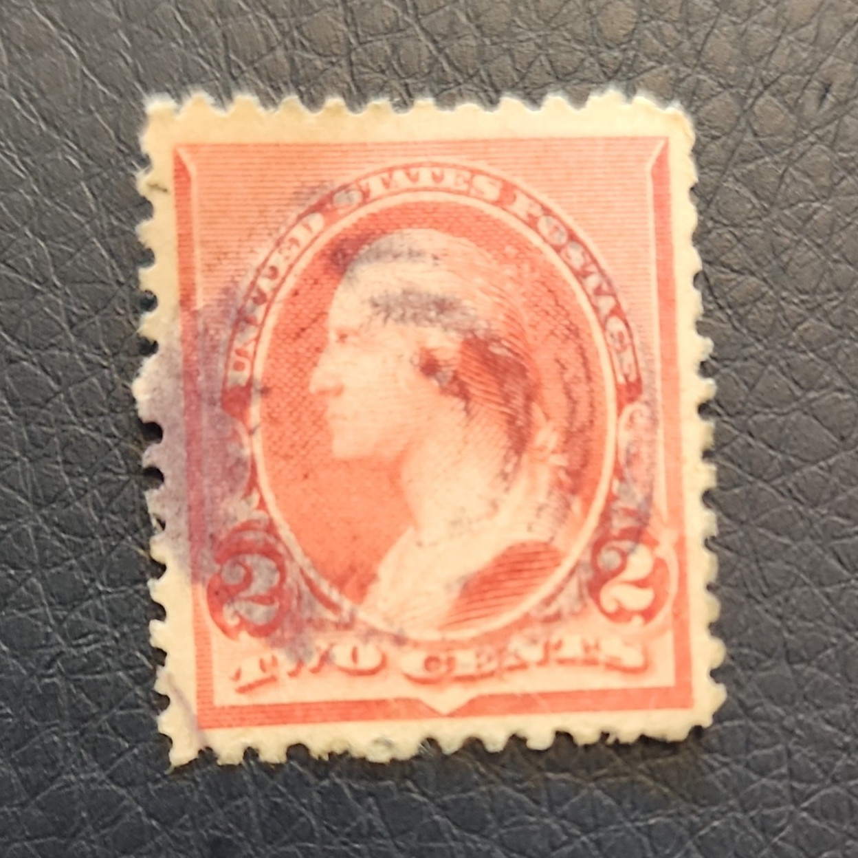 United States 3 Cent Red Historical Figures Postage Stamp Single Mint No Gum (A8