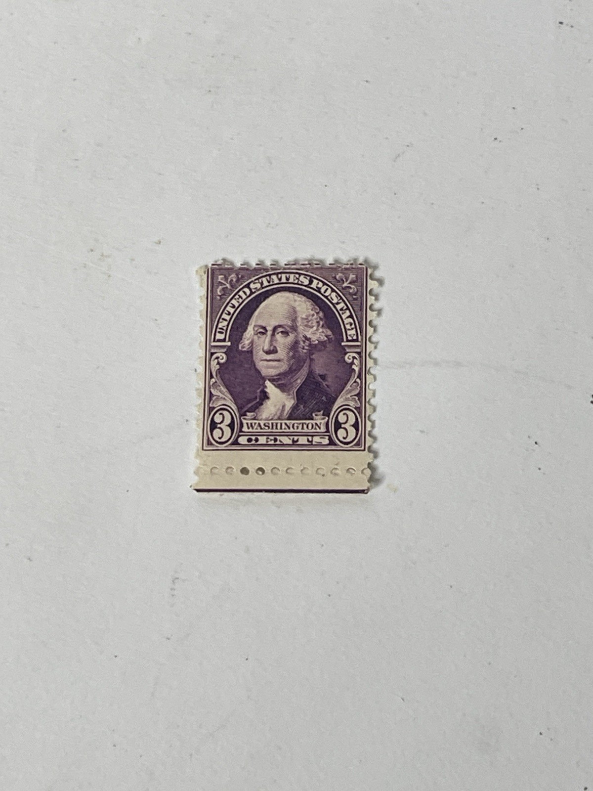 1932 George Washington 3 cent Stamp Unused