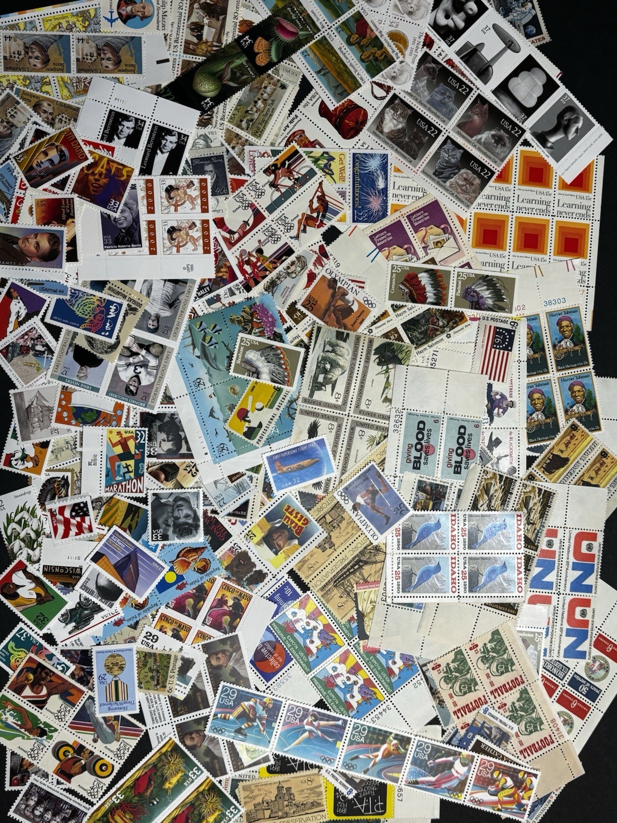 US DISCOUNT POSTAGE Stamps .6-.44 Usable Value $86 VINTAGE MNH Crafts MINT