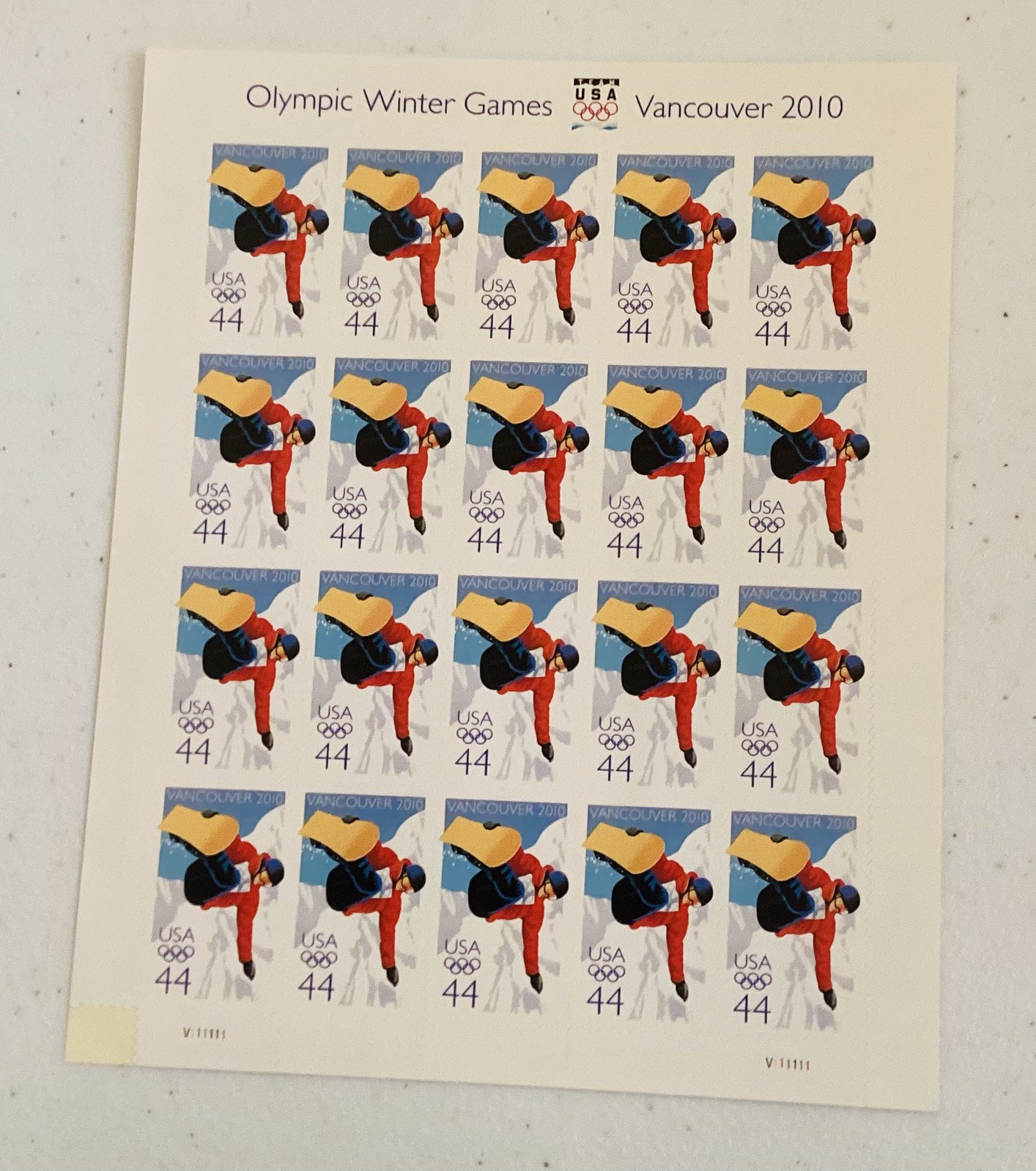 Scott # 4436 Olympic Winter Games Vancouver 2010 – USPS Postage Stamps