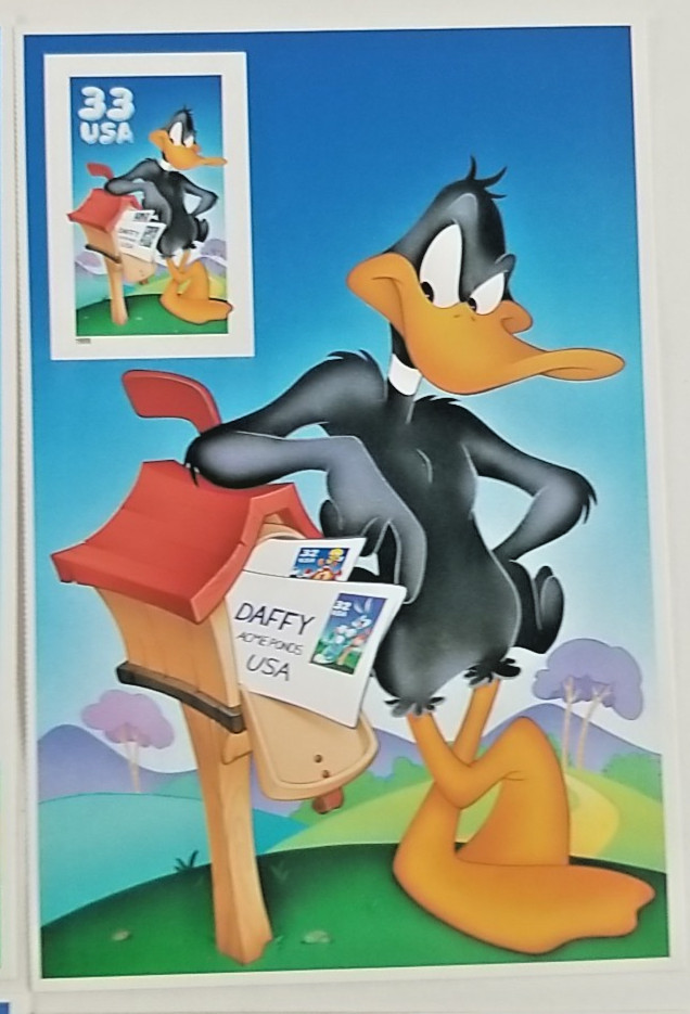 Lot of 60 Stamps – 5 Booklets Single Pages & Singles Bugs Bunny Set Looney Tunes