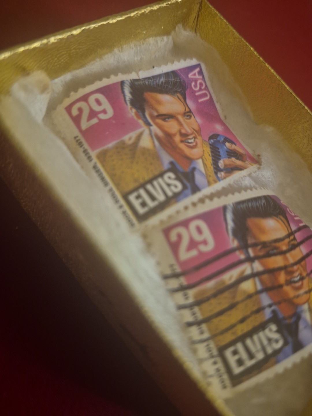 Elvis Presley USA 29 Original Collectible Stamps 2 Postage Mail