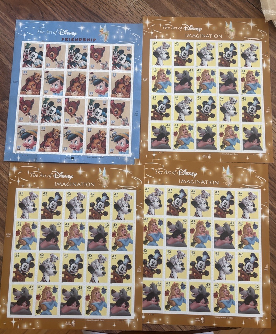 Large estate, Stamp Collection. THE ART OF DISNEY, Muppets, TV & More!