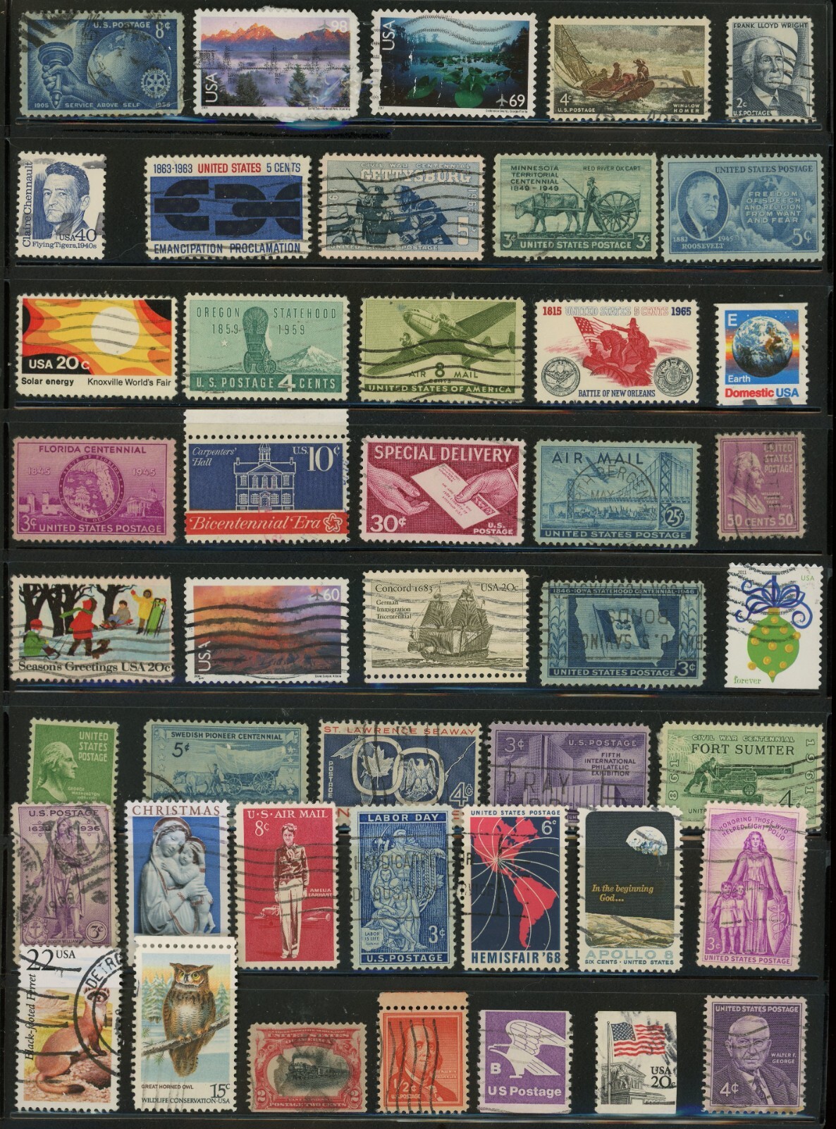 Stamps United States Lot of 300 #24421s