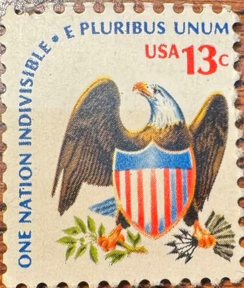 United States Postage Stamp 2 Cents