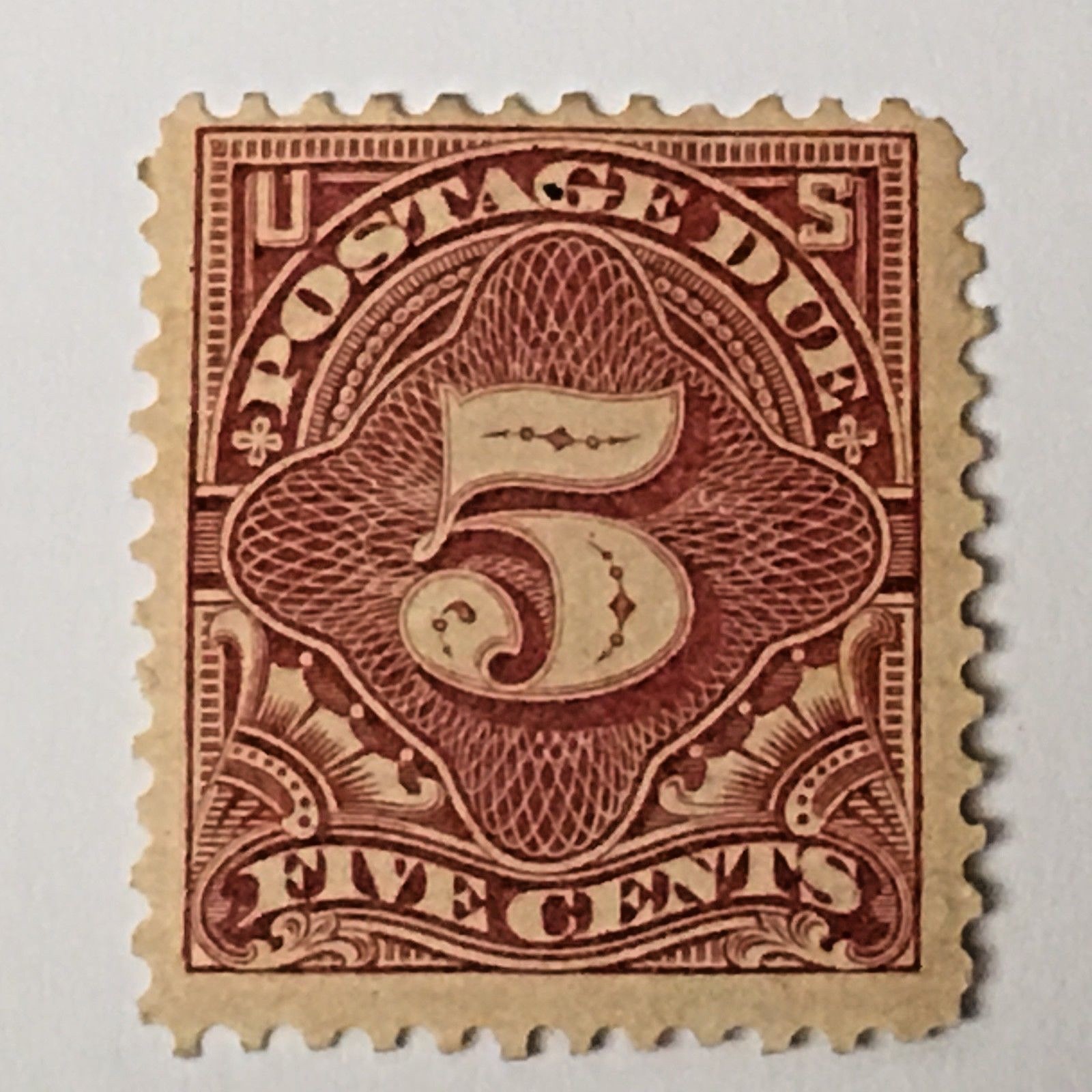 US POSTAGE DUE 5 Cent Stamp Scott’s # J41