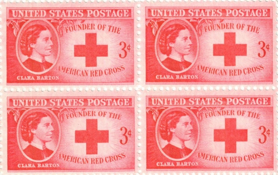 United States American Red Cross Clara Barton 3¢ Postage Stamp #967 Pack of 100