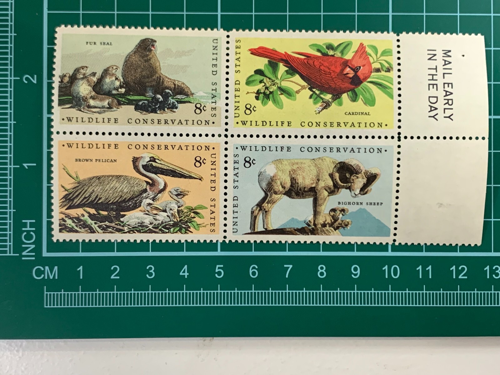 US Postage Wildlife Conservation 8 Cents Lot Stamps