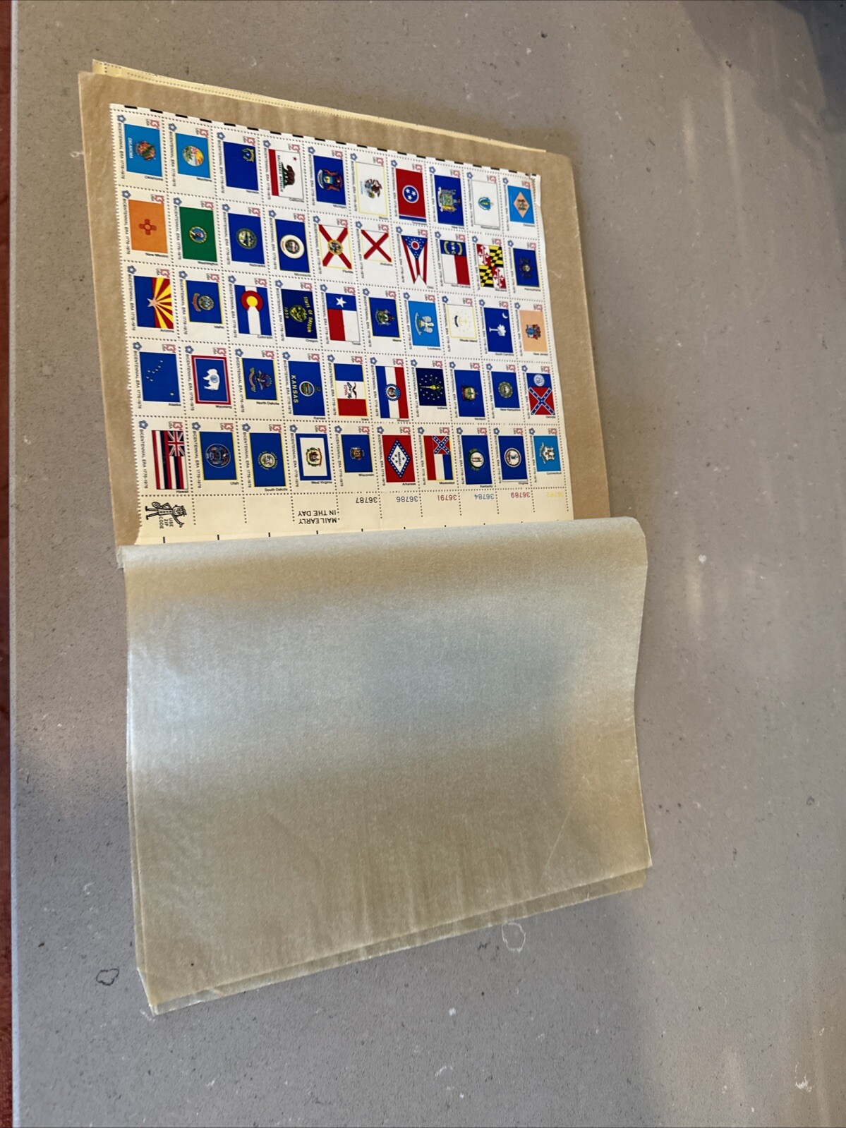 US Stamps Postage Sheets 6 Full Unused Mint Condition