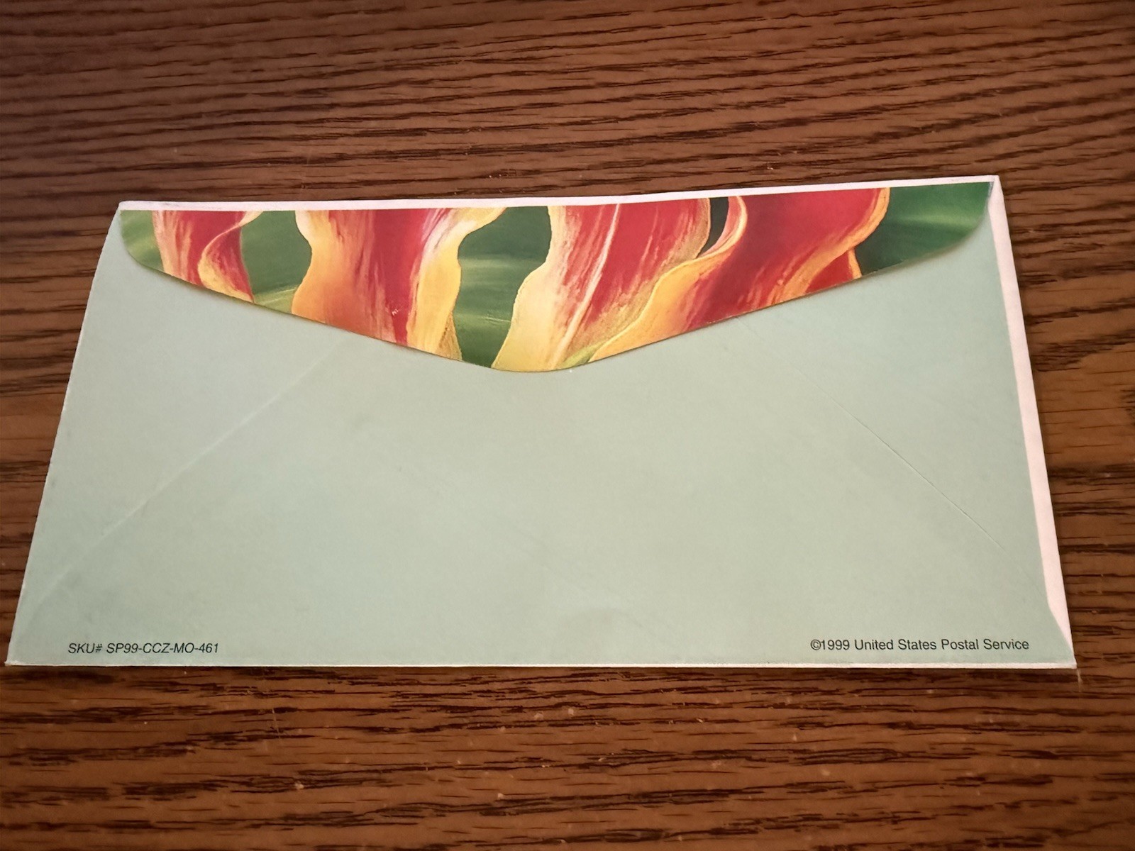 Scott 3310-13 1999 USPS Tropical envelope – unused no postage