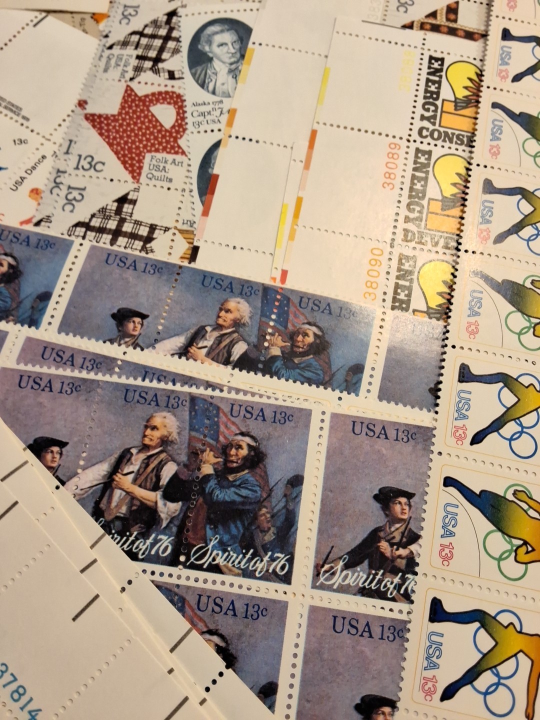 $240.00 ++ FV Unused U.S. 13 Cent Stamps MNH Take A Look + Free Ship