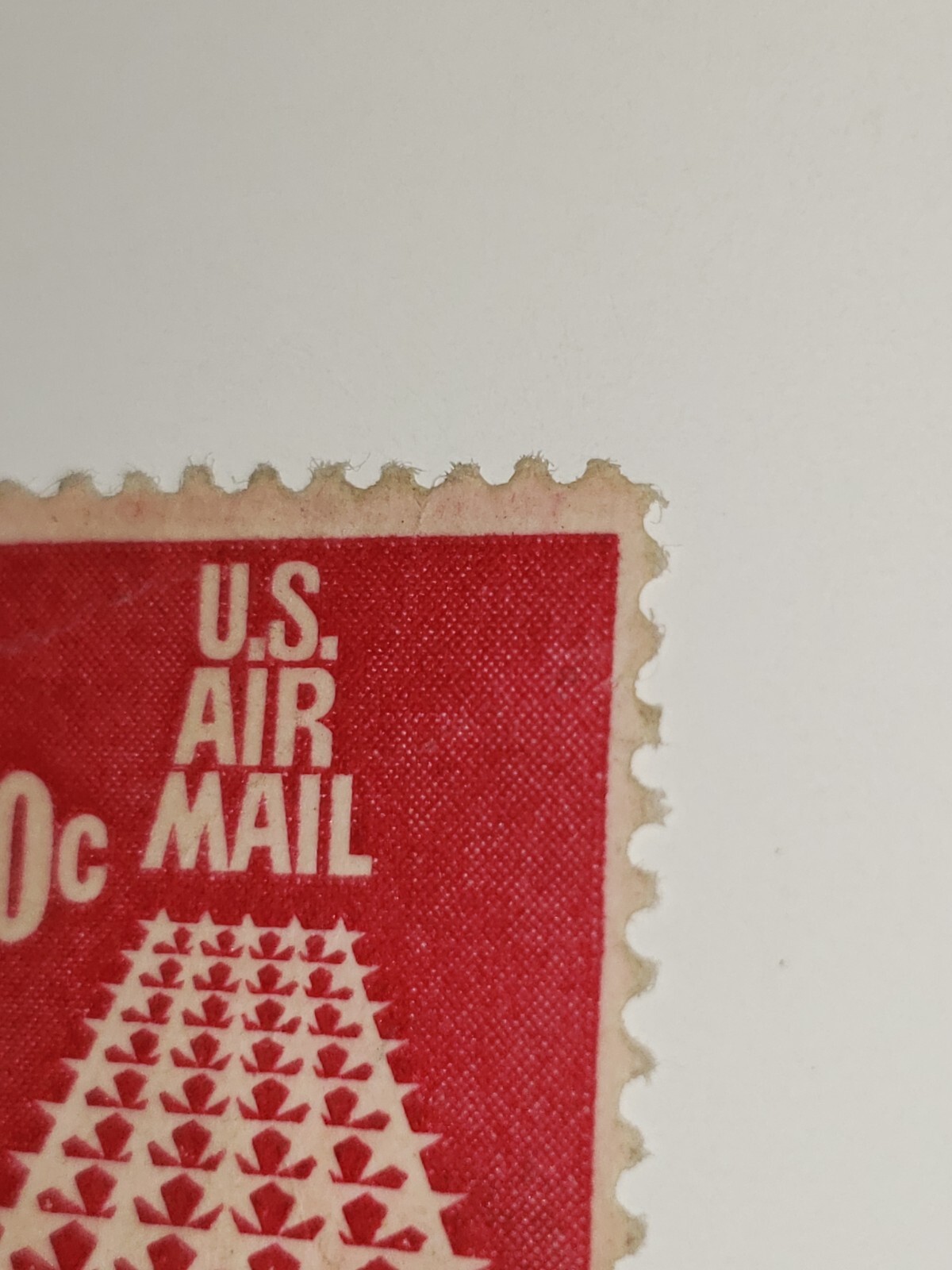 1968 US Air Mail Star Runway 10 cent USPS United States Postal postage stamp