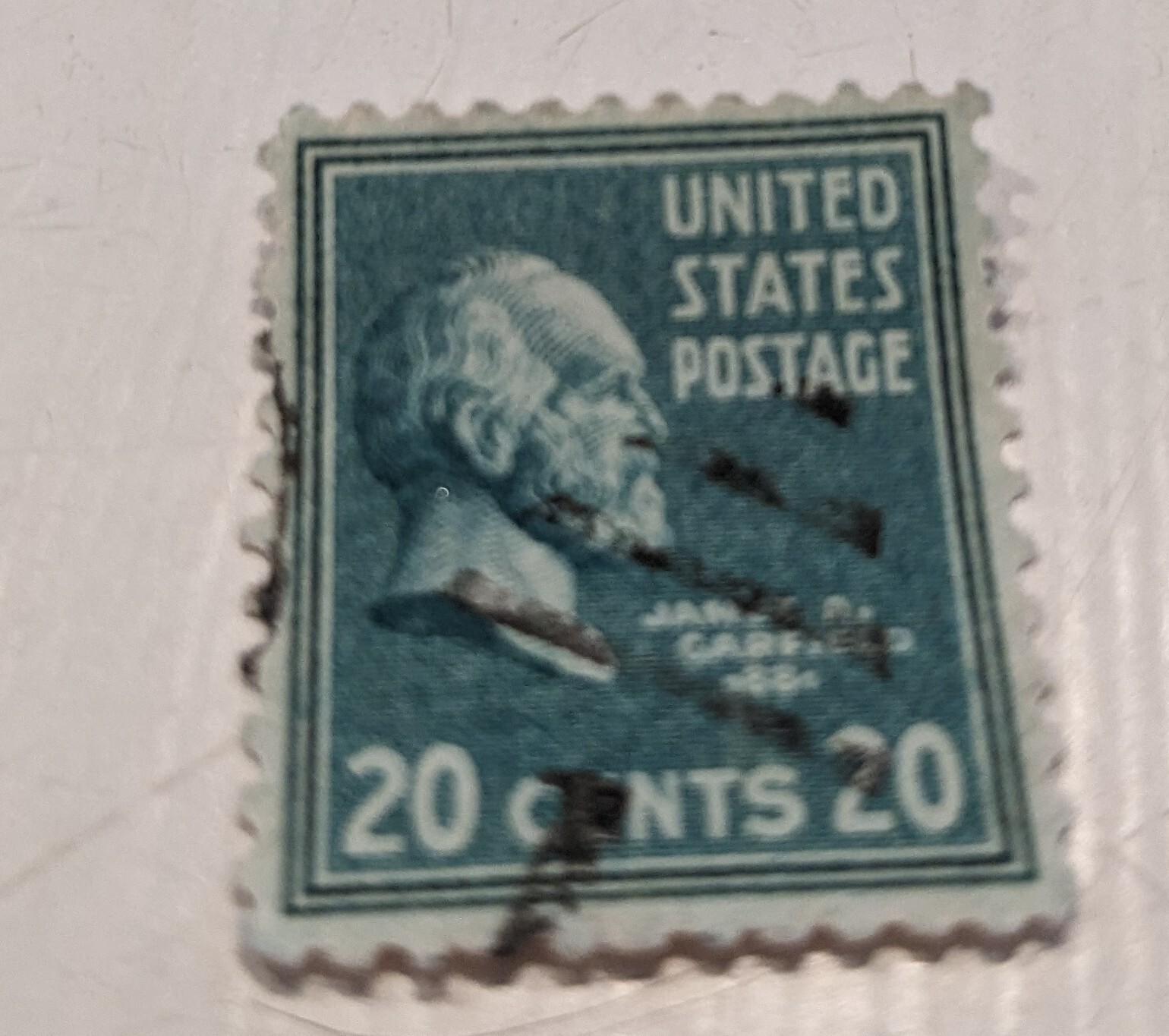 US Postage – James A. Garfield 1881 20c Stamp