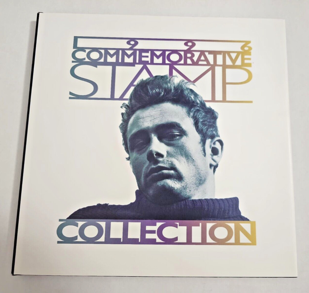 1996 Post Office James Dean Commemorative Album With Stamps & Soft Cover Book