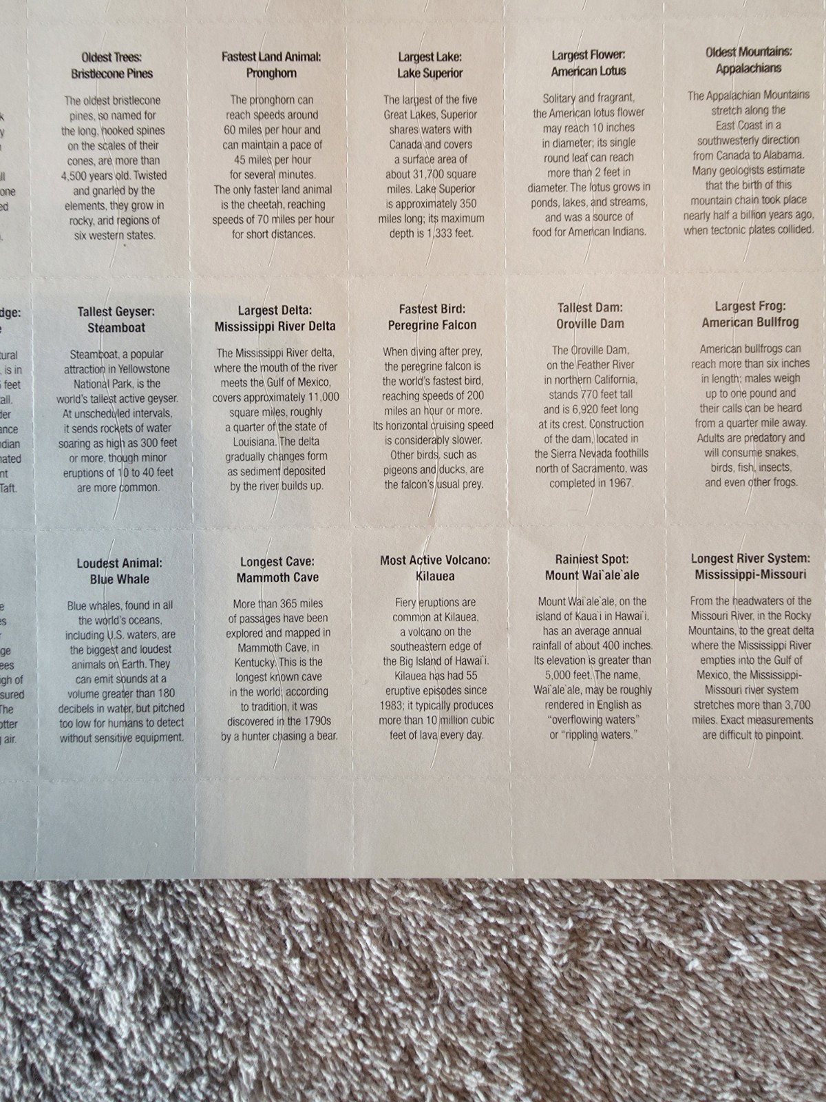 Lot – 2 USPS Stamps Sheets: WONDERS OF AMERICA 39¢ & GREETINGS FROM AMERICA 34¢