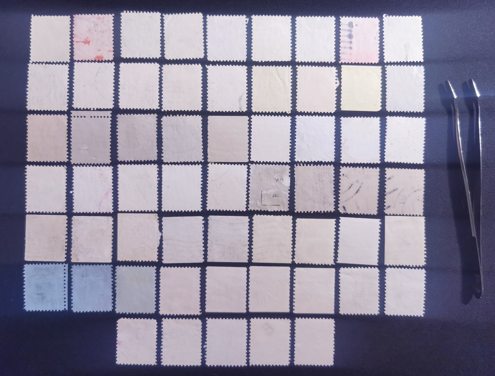 US American Series Postage Stamp Set Varieties In Used And Mint Condition.