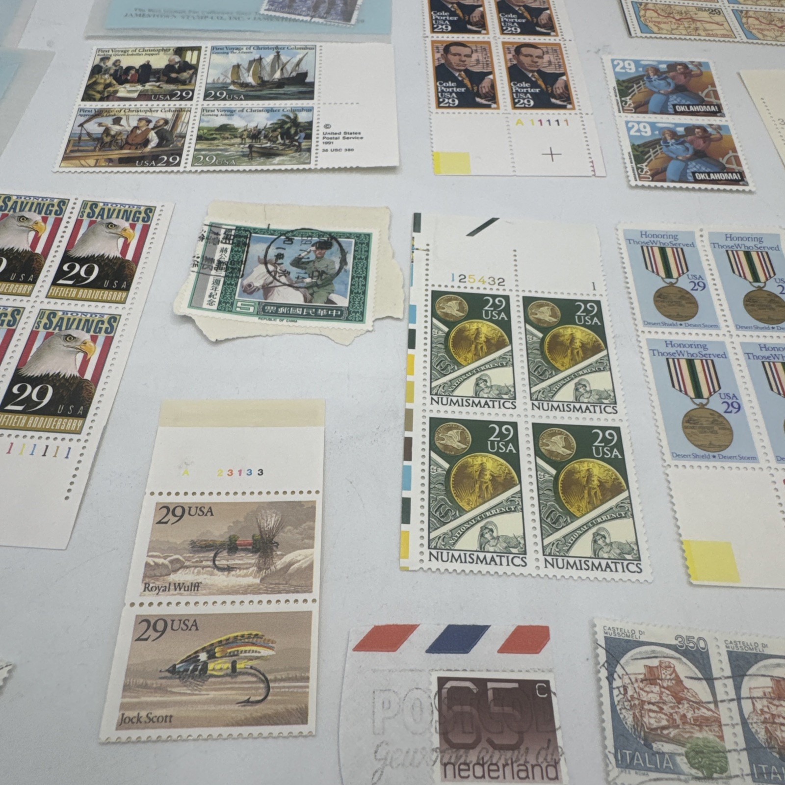 Mixed Lot of US & International Stamps & Sheets – Collection Mix Used & Unused