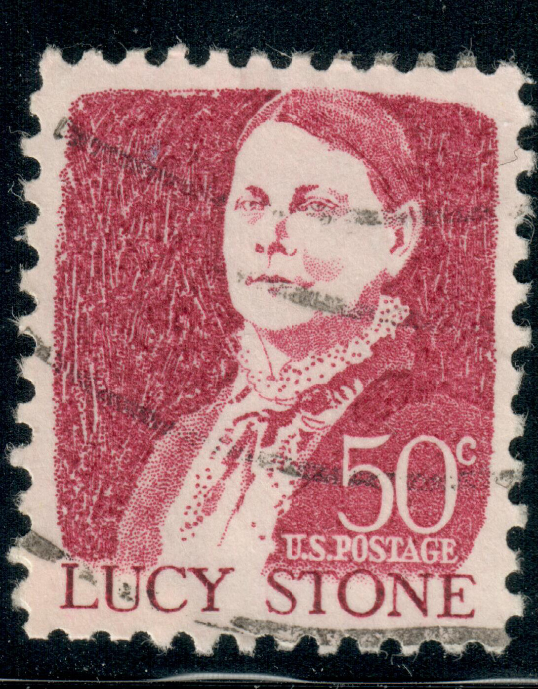 USA – 1968 – Prominent Americans – Lucy Stone – 50¢ – #3851