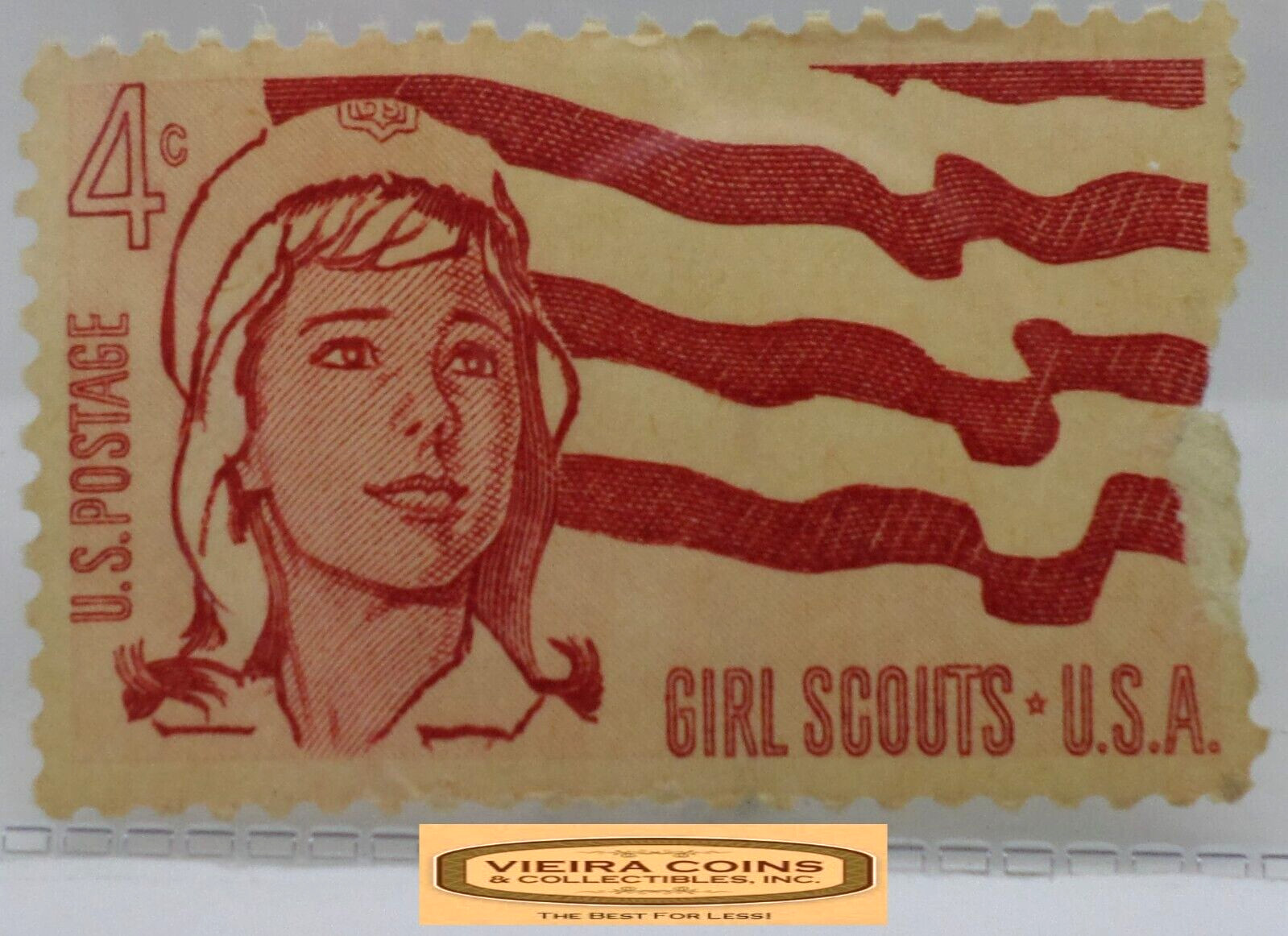 USA Postage Girl Scouts 4 Cents Stamp – #S41781NQ