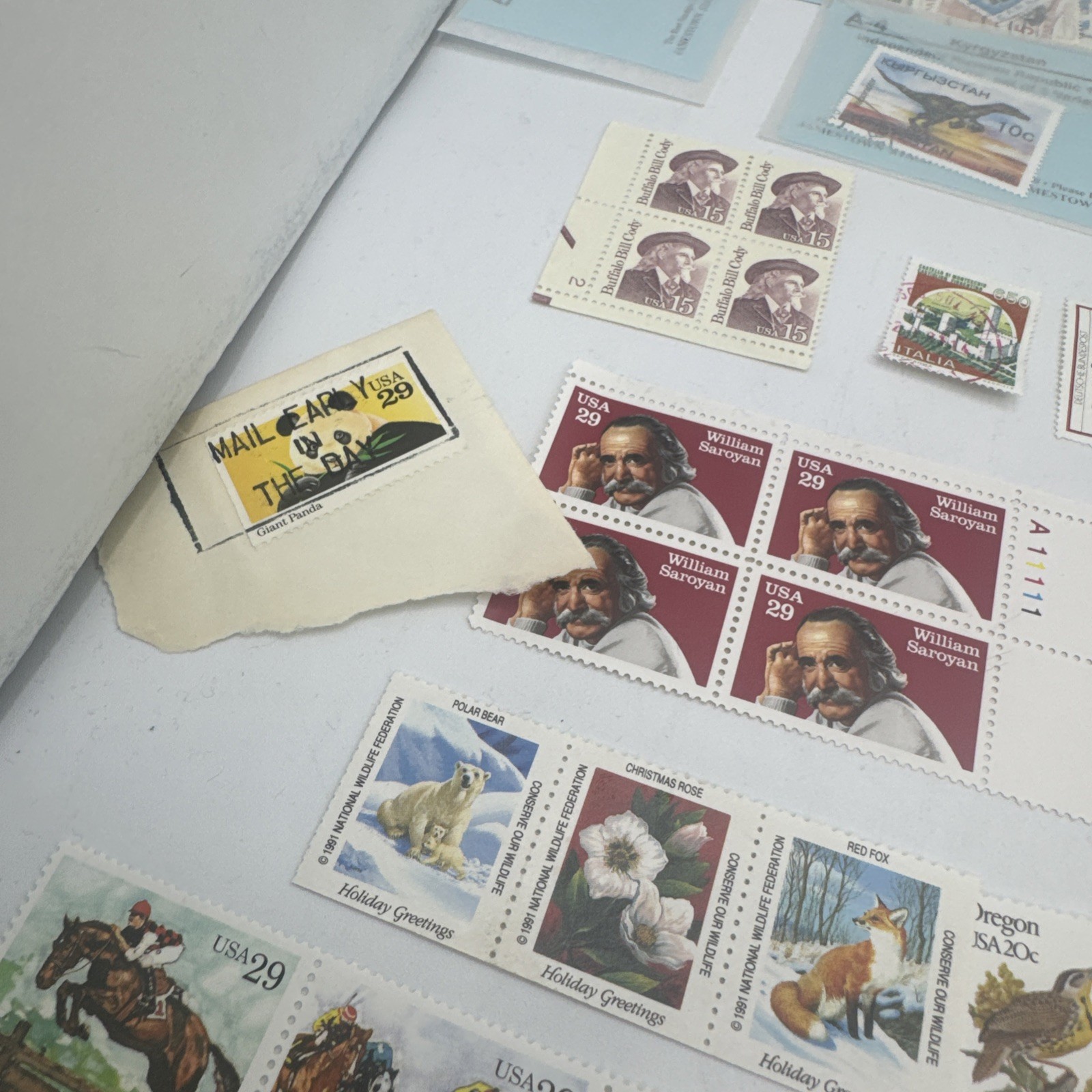 Mixed Lot of US & International Stamps & Sheets – Collection Mix Used & Unused
