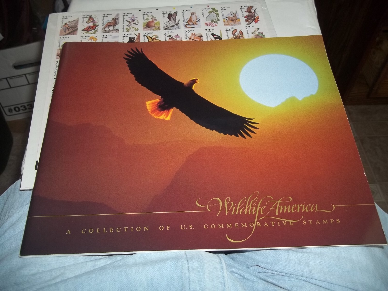 USPS stamps 827 Wildlife in America $11.00 cash value stamps