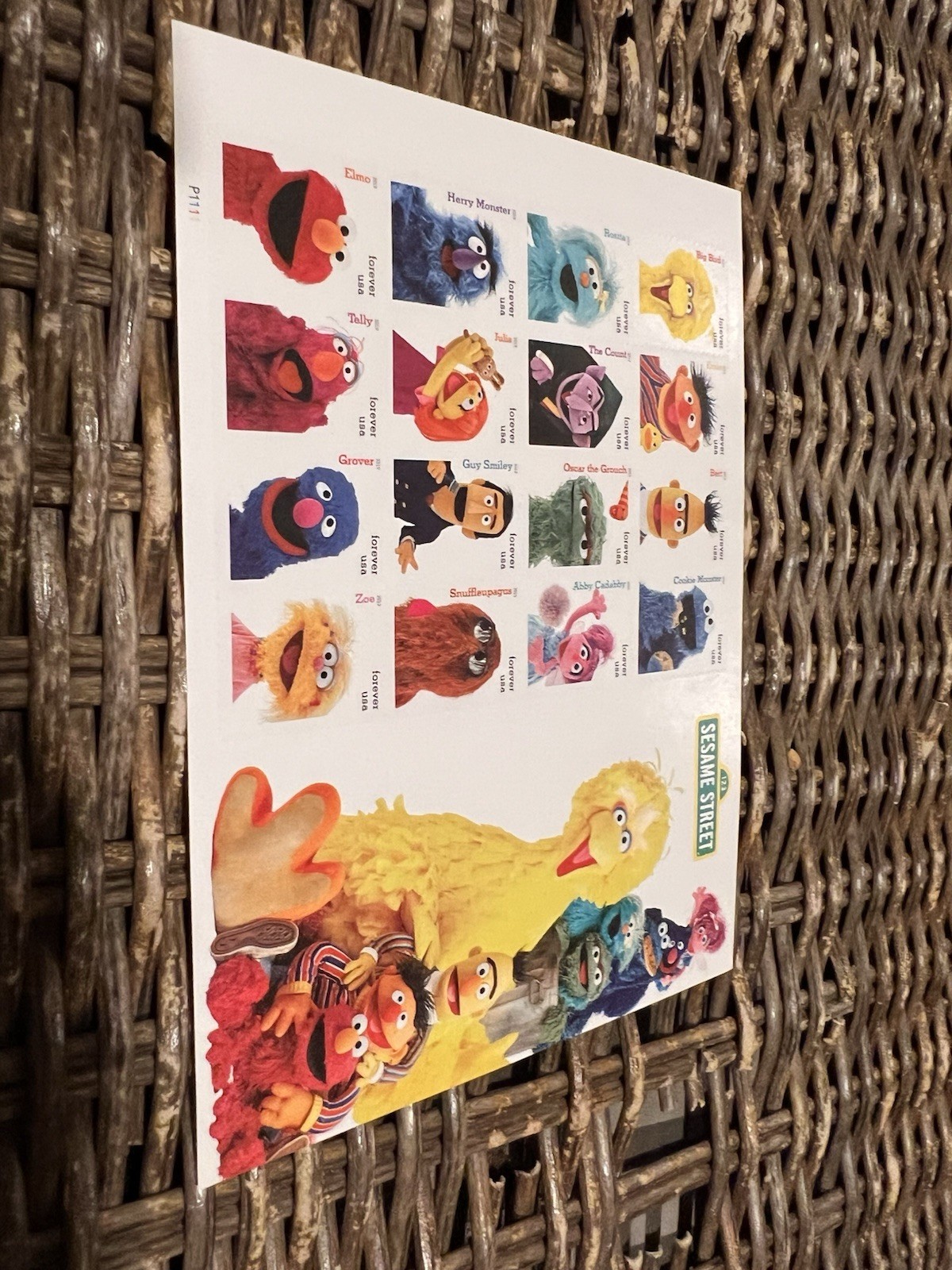 16 Forever Sesame Street Stamps