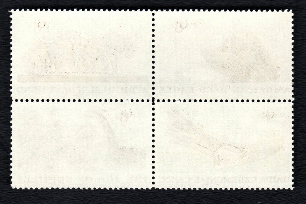 U.S. Stamps – Natural History- 6 cent Block of four (SC# 1387-1390) MNH