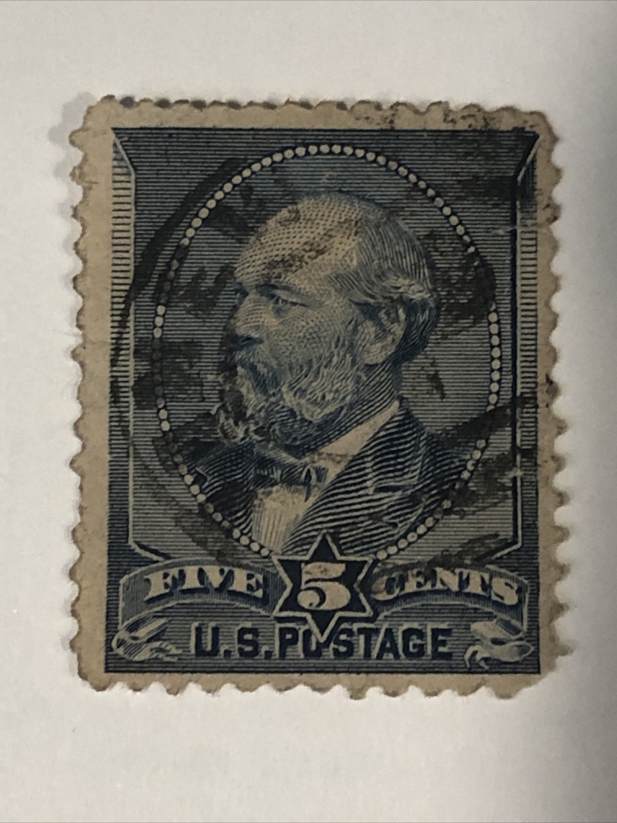 Scott # 216 1888 American Bank Note Company U.S. Postage Stamp