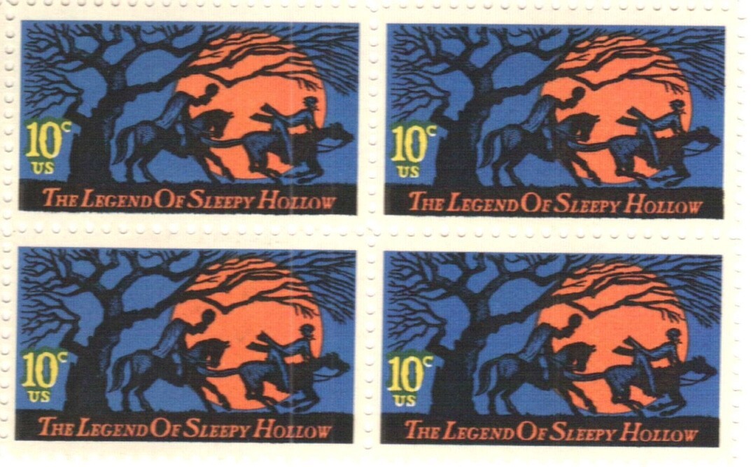 United States 10¢ Sleepy Hollow Legend Postage Stamp #1548 x 100 singles