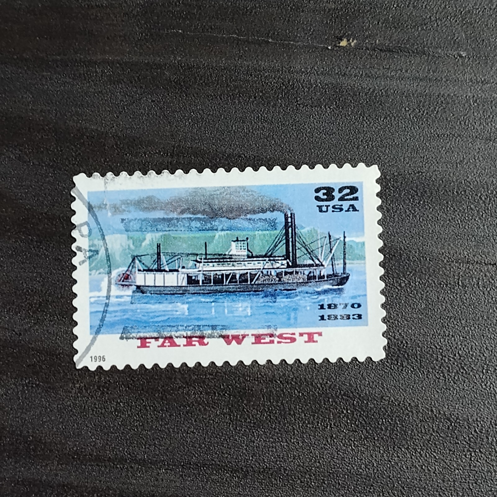 1996: 32 Cents, Riverboats: Far West, Scott #3093 – USA Stamp