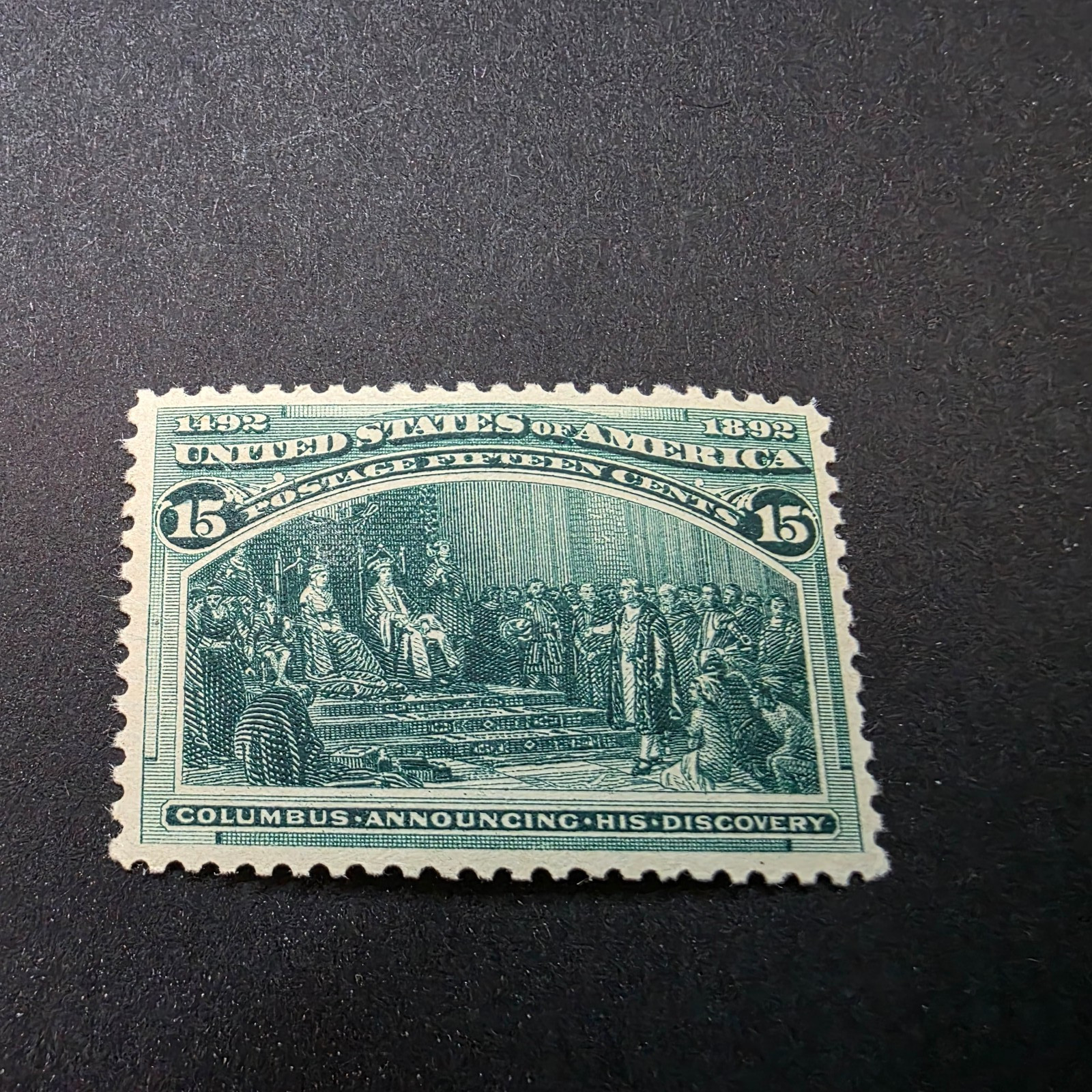 US Scott 238 Mint Lightly Hinged, Very Fine/Extremely Fine Grade 85