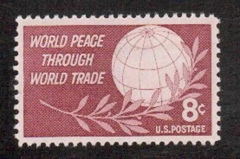 USA 1959 – World Peace through World Trade – MNH Commemorative Stamp-Scott #1129