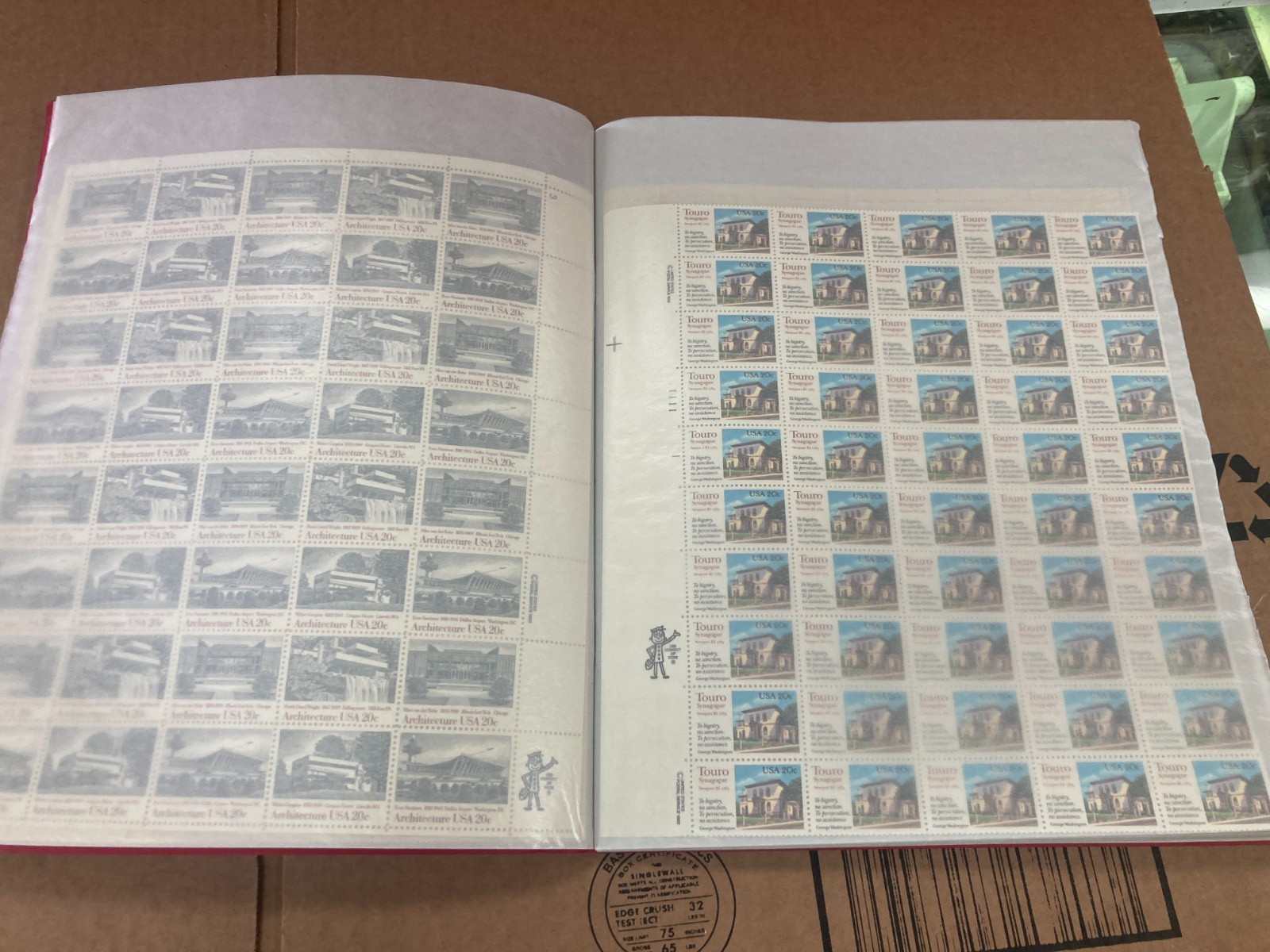 KAPPYS STAMPS DISCOUNT POSTAGE MINT SHEETS MOSTLY 13c – 20c FACE $1172.30 POST23