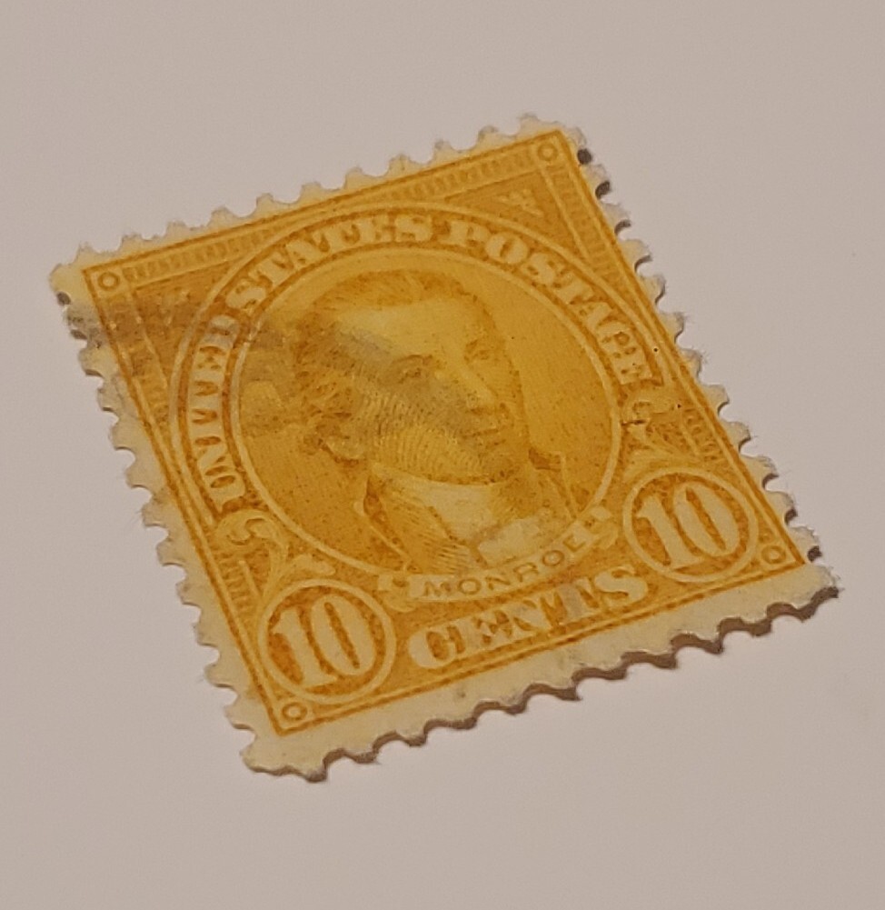 United States Postage Stamps-(Used)James Monroe