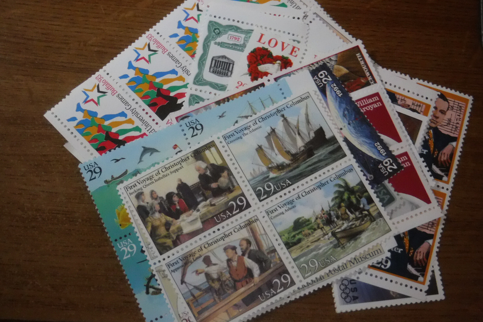 Lot of Unused 29 Cent Stamps, Vintage U.S. Postage $14.50 Face