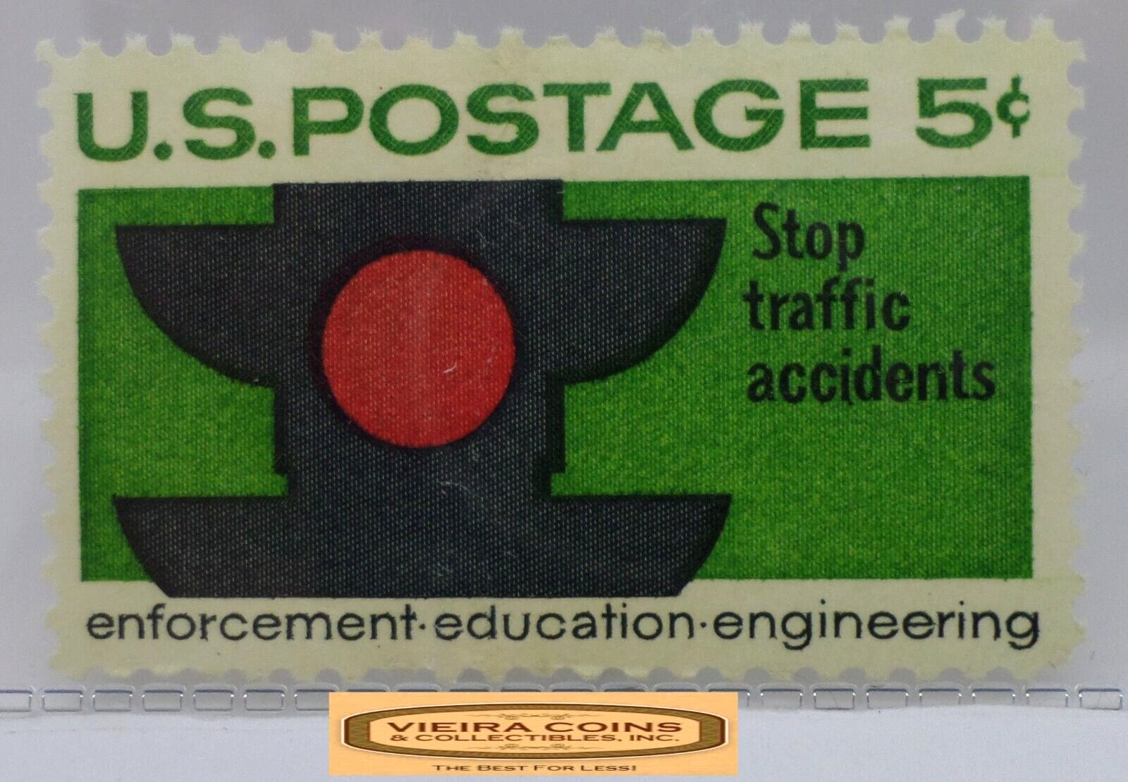 USA Postage Enforcement Education Engineering 5 Cents Stamp – #S41750NQ