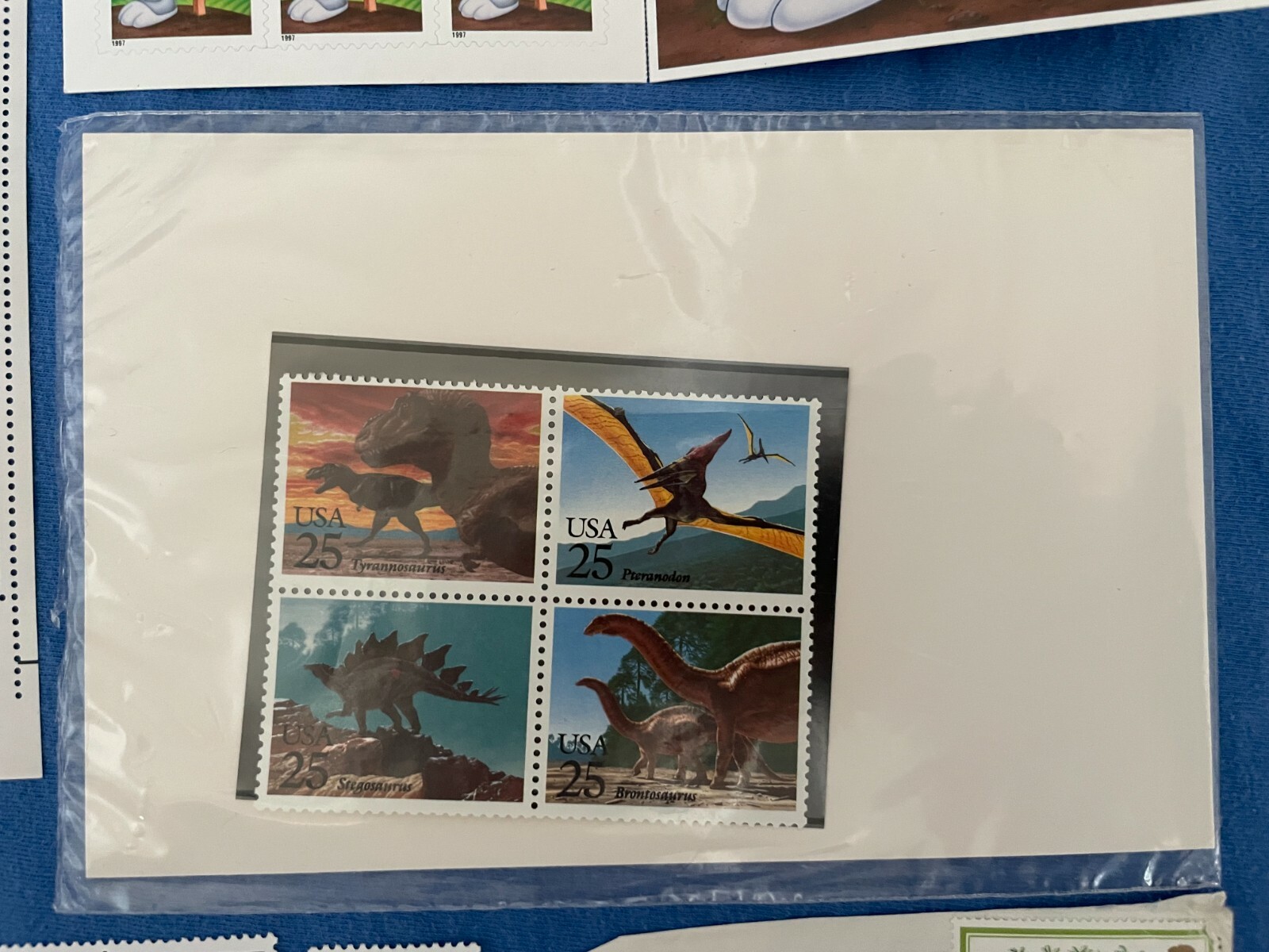 Vintage Collection of Unposted US STAMPS World Cup Wildlife Bugs Bunny Olympics
