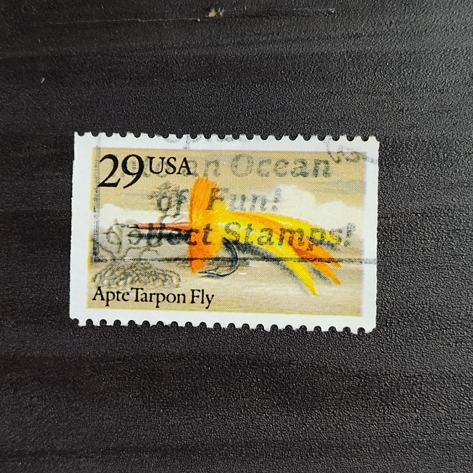 1991: 29 Cents, Fishing Flies: Apte Tarpon, Scott #2547 – USA Stamp