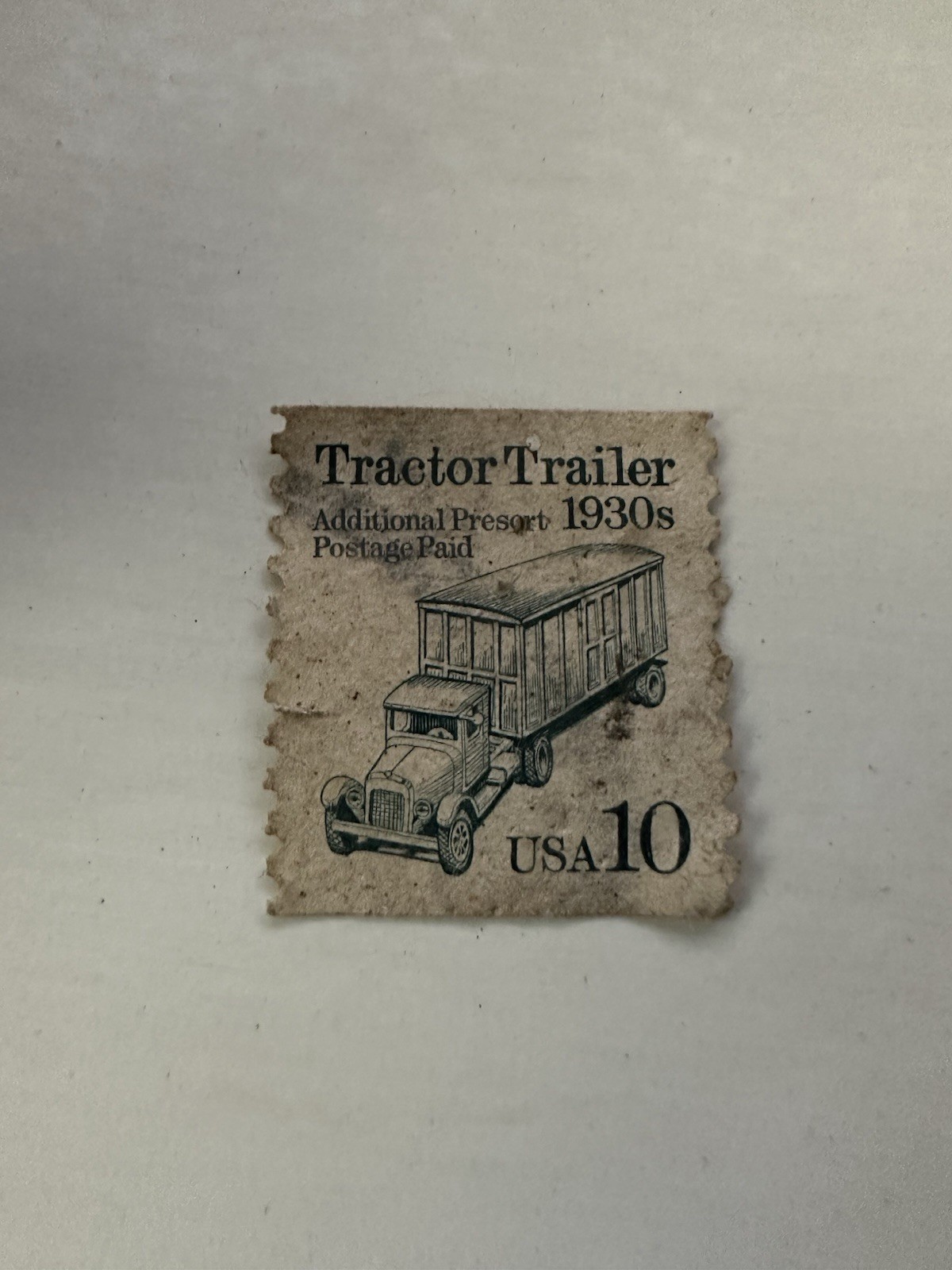 USA – 1991 – Transportation – Tractor Trailor – 10¢ – #11