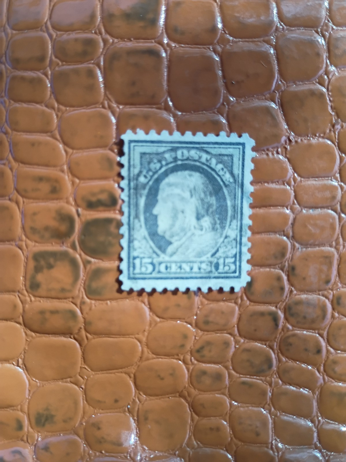 Rare collectors stamp Benjamin grey 15 cent