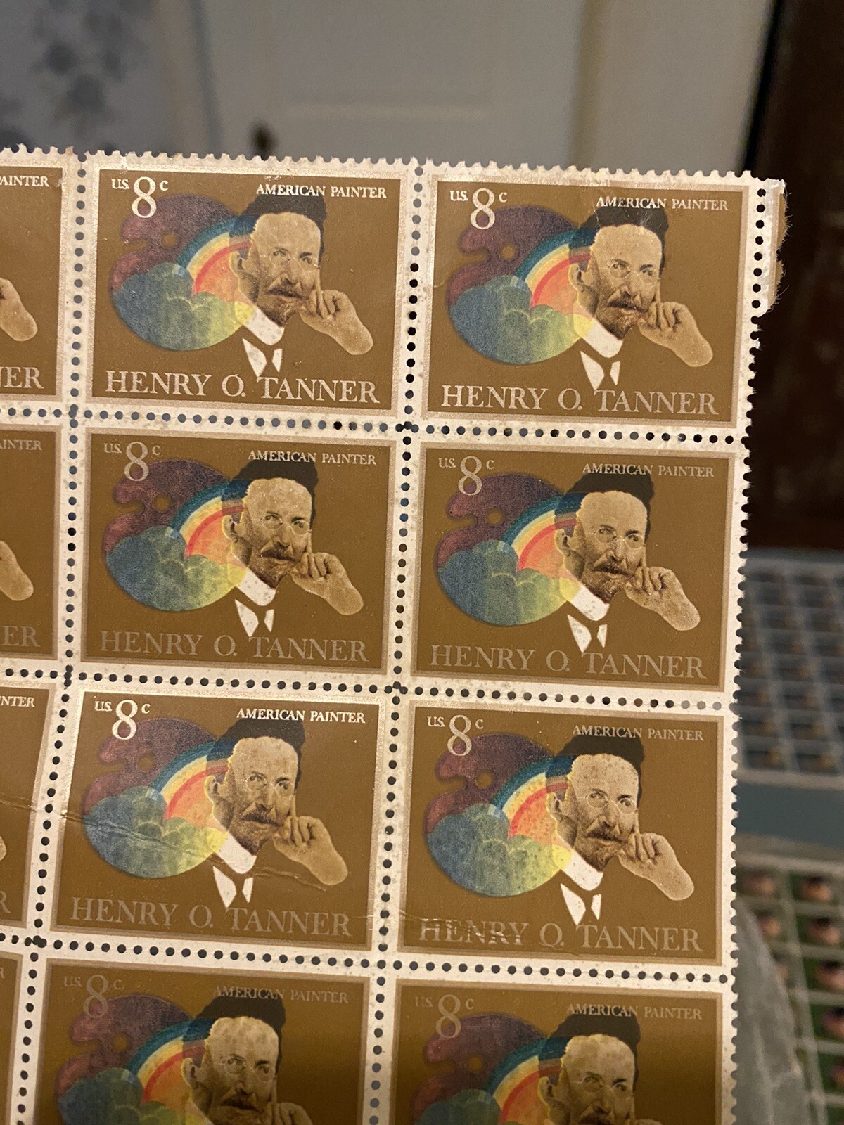 500CT lot 8 cent stamps – GERSHWIN, TANNER, LYNDON B JOHNSON, ROBINSON JEFFERS