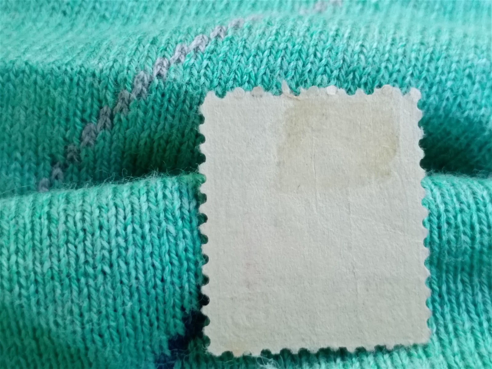 Rare used Roosevelt 5 cent blue collectors stamp