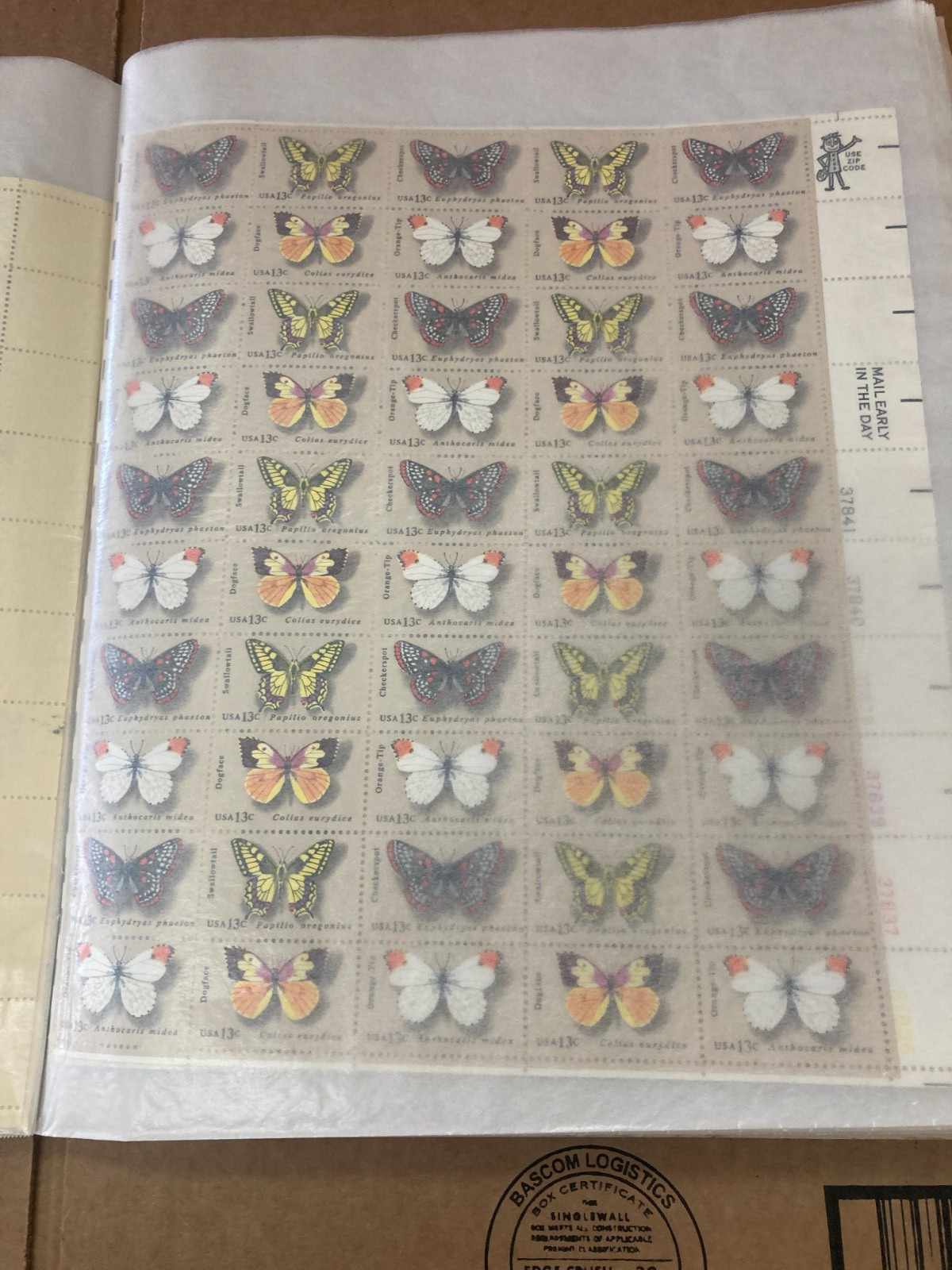KAPPYS STAMPS DISCOUNT POSTAGE MINT SHEETS MOSTLY 13c – 20c FACE $1172.30 POST23