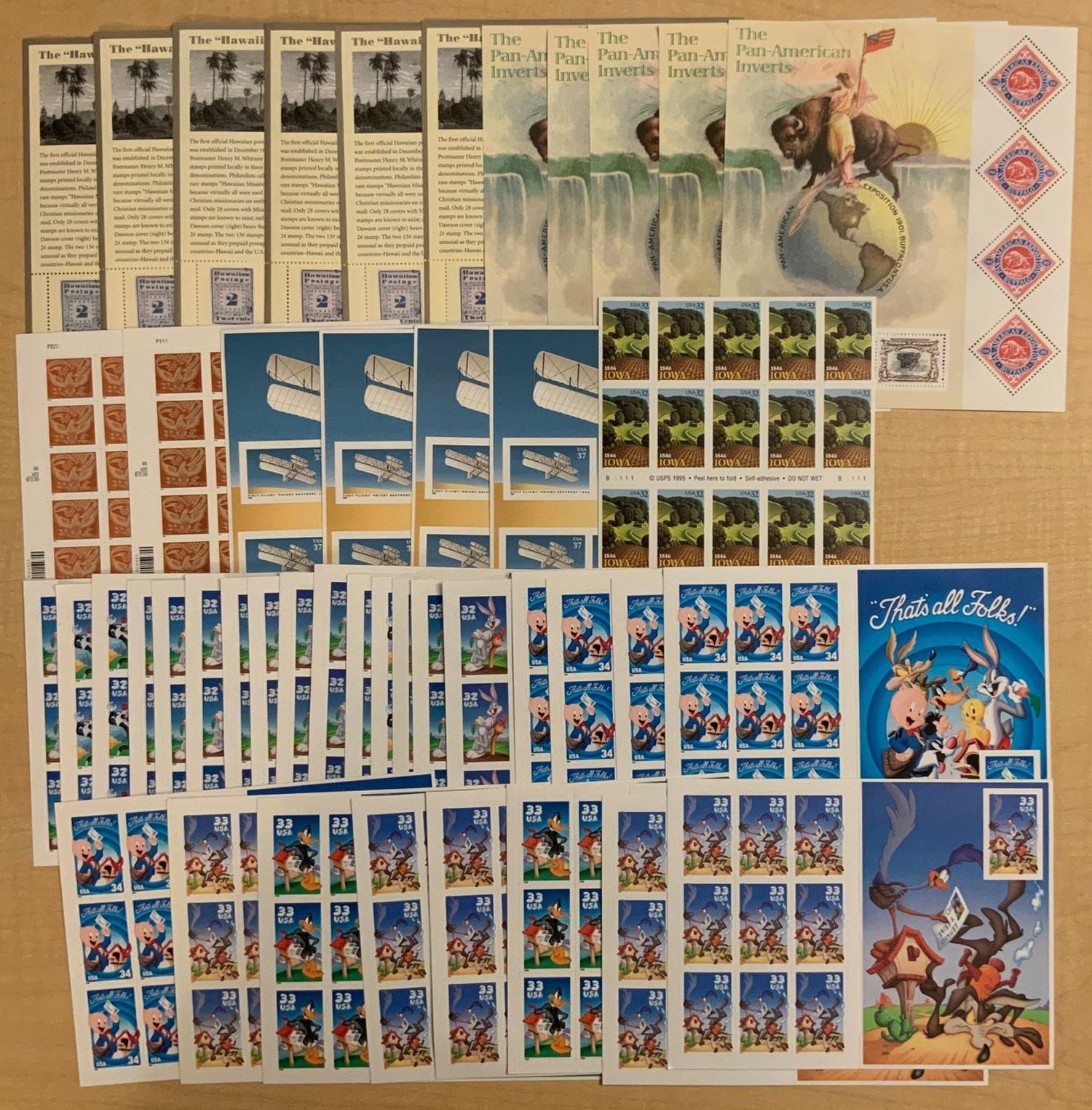 Values to 80¢ Highly Discounted Postage Lot Face Value $507.27 – Stuart Katz